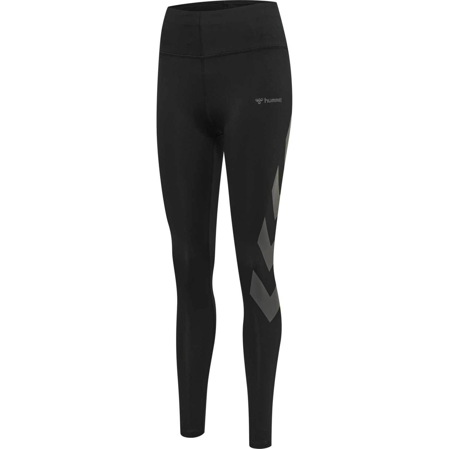 hmlMT PARIS HIGH WAIST TIGHTS, BLACK, packshot