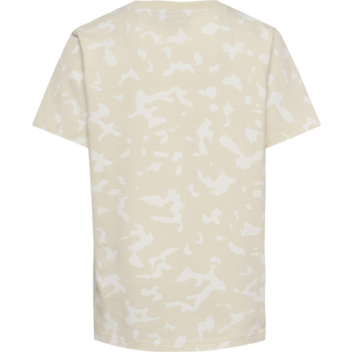 hmlRUSH AOP T-SHIRT S/S, BIRCH, packshot