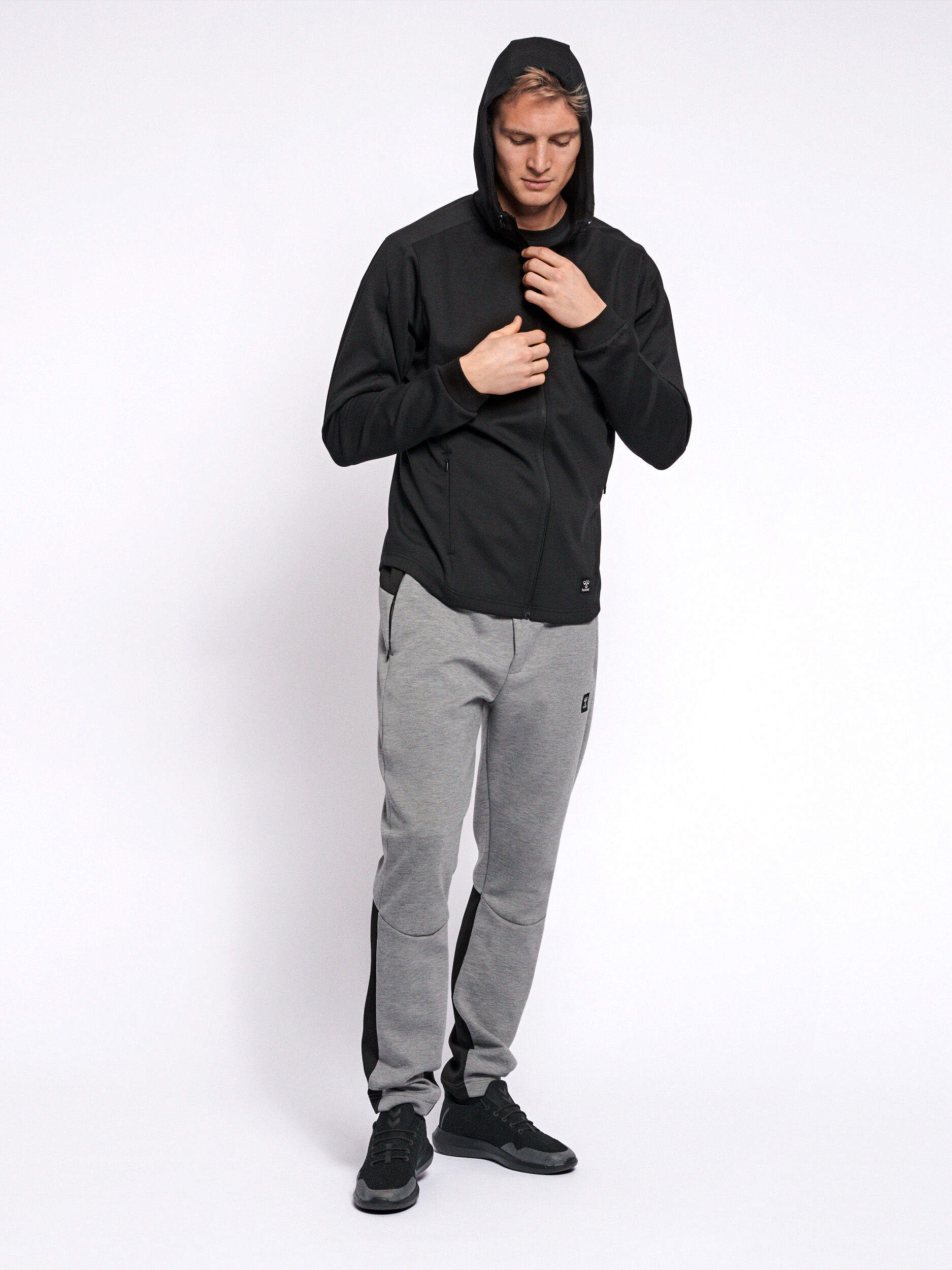 Hummel august zip hoodie online