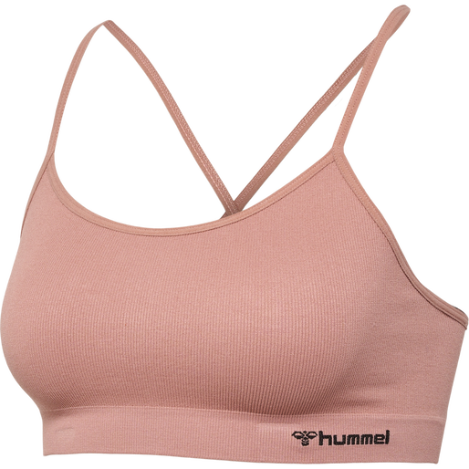 hmlJUNO SEAMLESS BRA, ASH ROSE, packshot