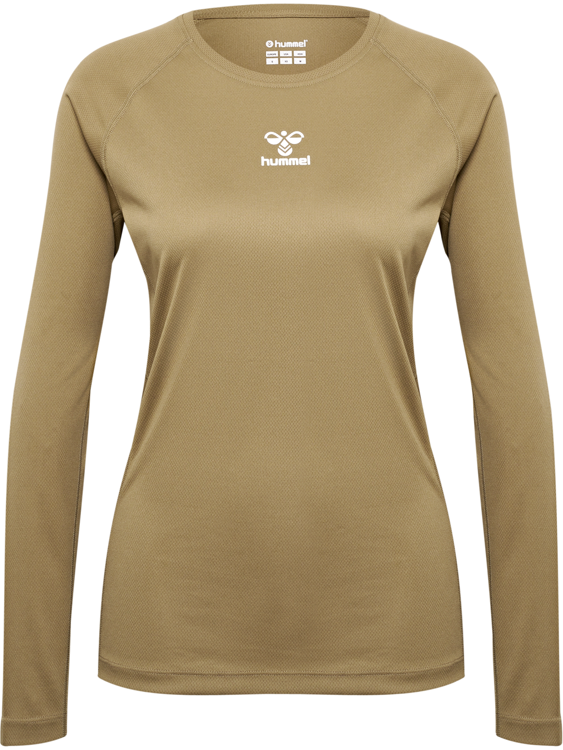 hmlSPRINT MESH T-SHIRT L/S WOMAN, 8079, packshot