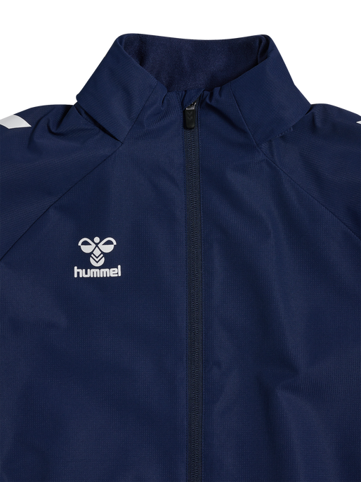 hmlLEAD 2.0 ALL-WEATHER JACKET KIDS, MARINE, packshot
