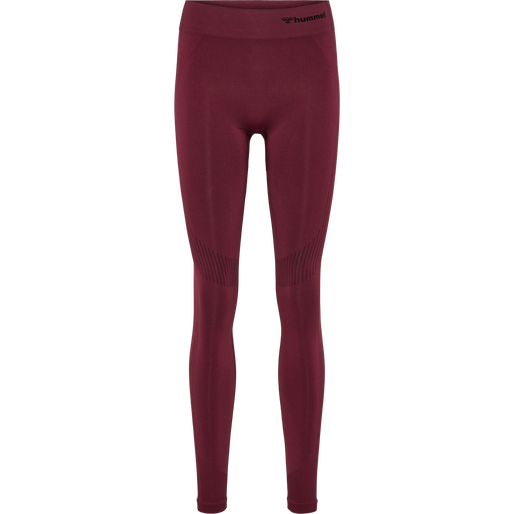 hmlMT SHAPING SEAMLESS MW TIGHTS, ZINFANDEL hmlMT SHAPING SEAMLESS MW TIGHTS, ZINFANDEL, packshot
