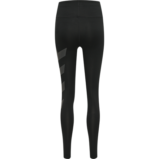 hmlMT PARIS HIGH WAIST TIGHTS, BLACK, packshot