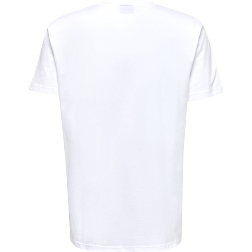 hmlRED HEAVY T-SHIRT S/S, WHITE, packshot
