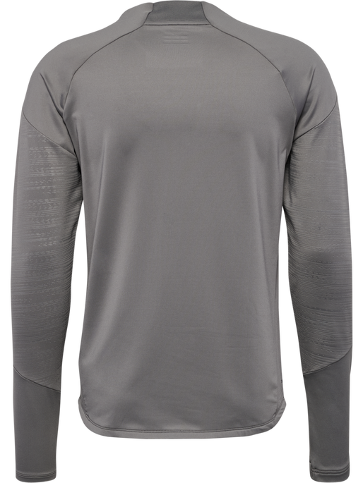 hmlPRO TRAINING CREW SWEAT, STEEL GRAY, packshot