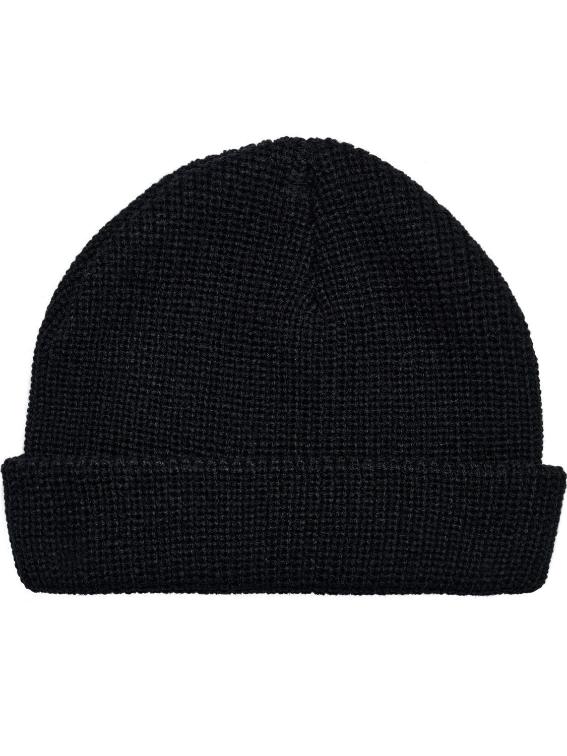 hmlHALF RIB BEANIE, BLACK, packshot