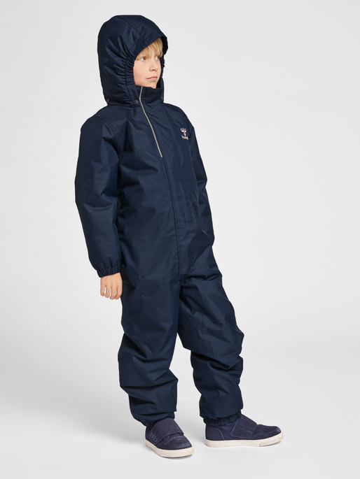 hmlSOUL TEX SNOWSUIT, BLACK IRIS, model