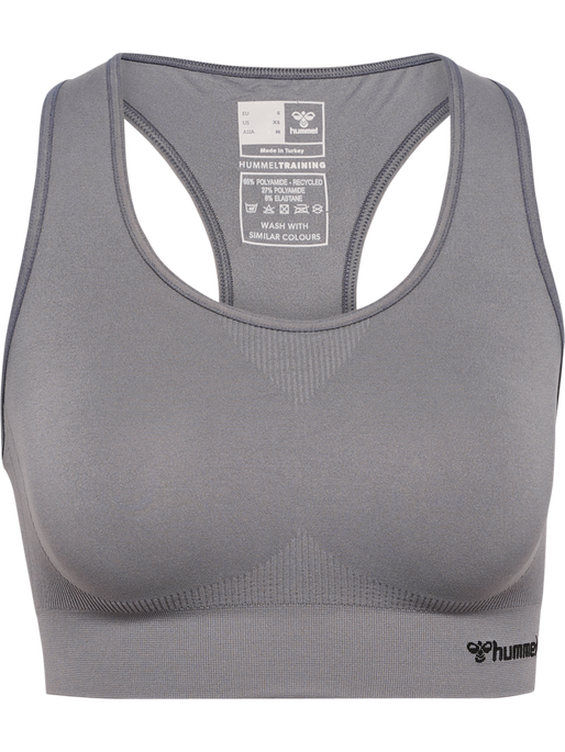 hmlTIF SEAMLESS SPORTS TOP, QUIET SHADE, packshot