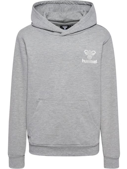 hmlPROUD HOODIE, GREY MELANGE hmlPROUD HOODIE, GREY MELANGE, packshot