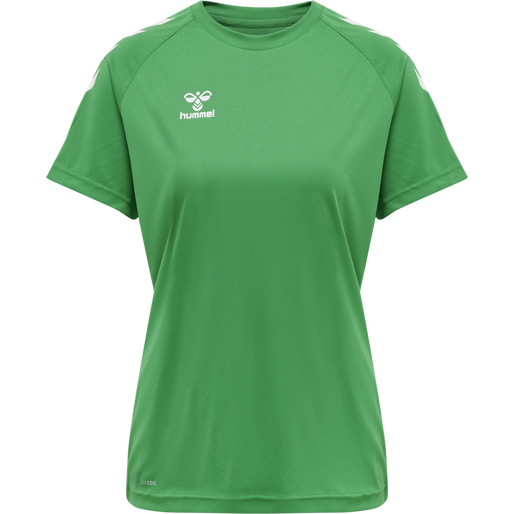 hmlCORE XK CORE POLY TEE  S/S WOMAN, JELLY BEAN, packshot