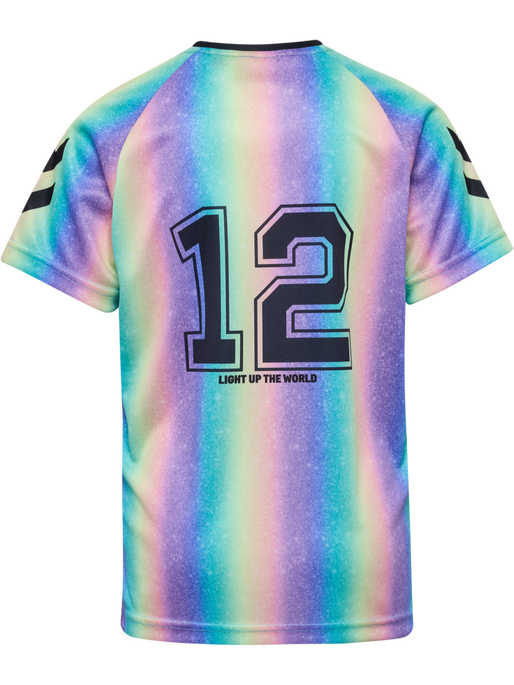 hmlSHIMMER T-SHIRT S/S, PINK-A-BOO, packshot