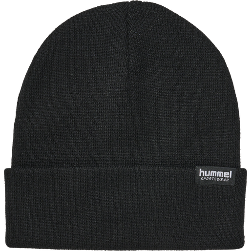 hmlLGC DELTA BEANIE, BLACK, packshot