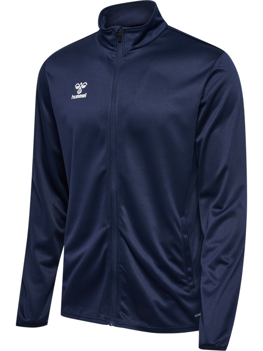 hmlESSENTIAL TRACK JACKET, MARINE, packshot