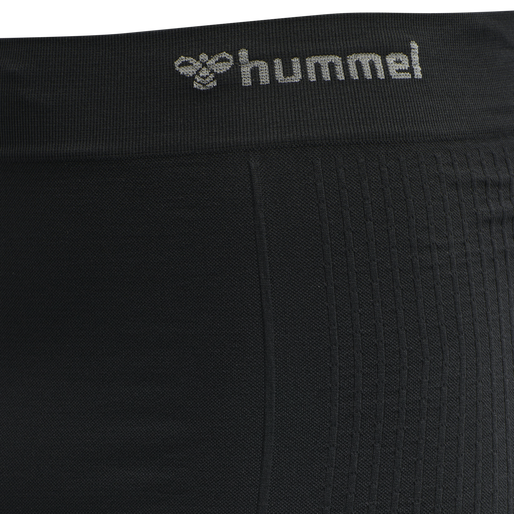 hmlSTROKE SEAMLESS TIGHTS, BLACK, packshot