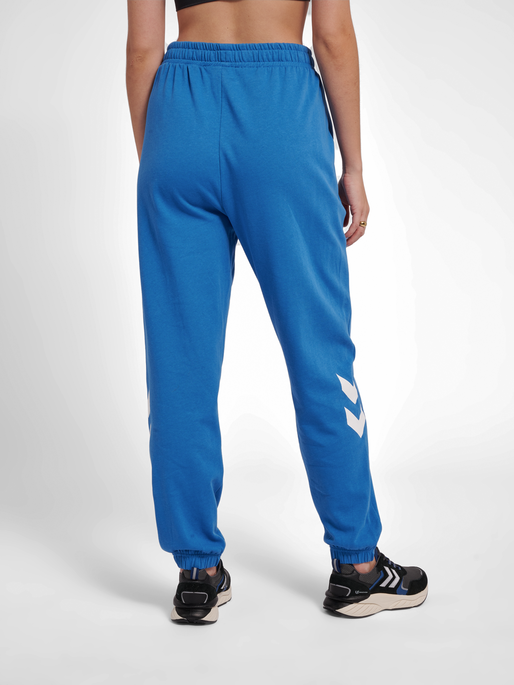 hummel LEGACY REGULAR PANTS - DEEP WATER