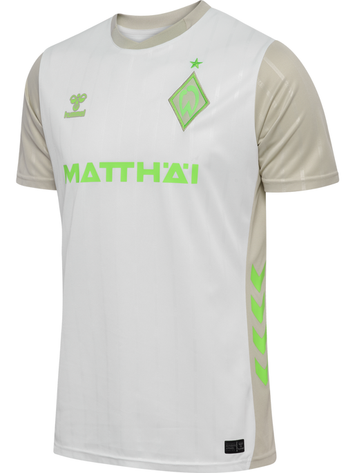 WER 25/26 AWAY JERSEY S/S, SNOW WHITE WER 25/26 AWAY JERSEY S/S, SNOW WHITE, packshot