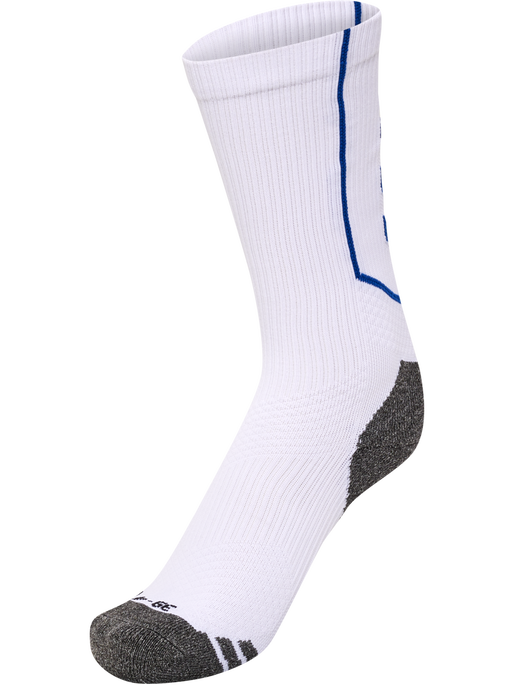 hmlPRO TRAINING SOCKS LOW, WHITE/TRUE BLUE hmlPRO TRAINING SOCKS LOW, WHITE/TRUE BLUE, packshot