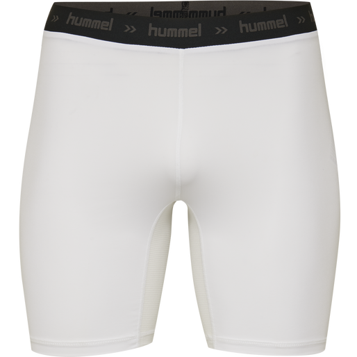 HML FIRST PERFORMANCE TIGHT SHORTS, WHITE, packshot