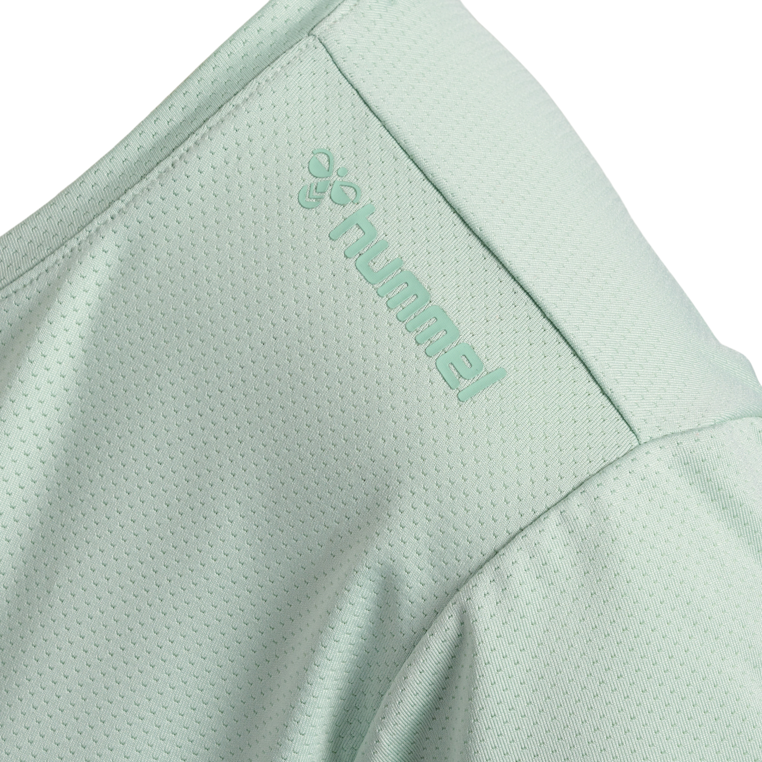 hmlMT AURA MESH T-SHIRT, SILT GREEN, packshot