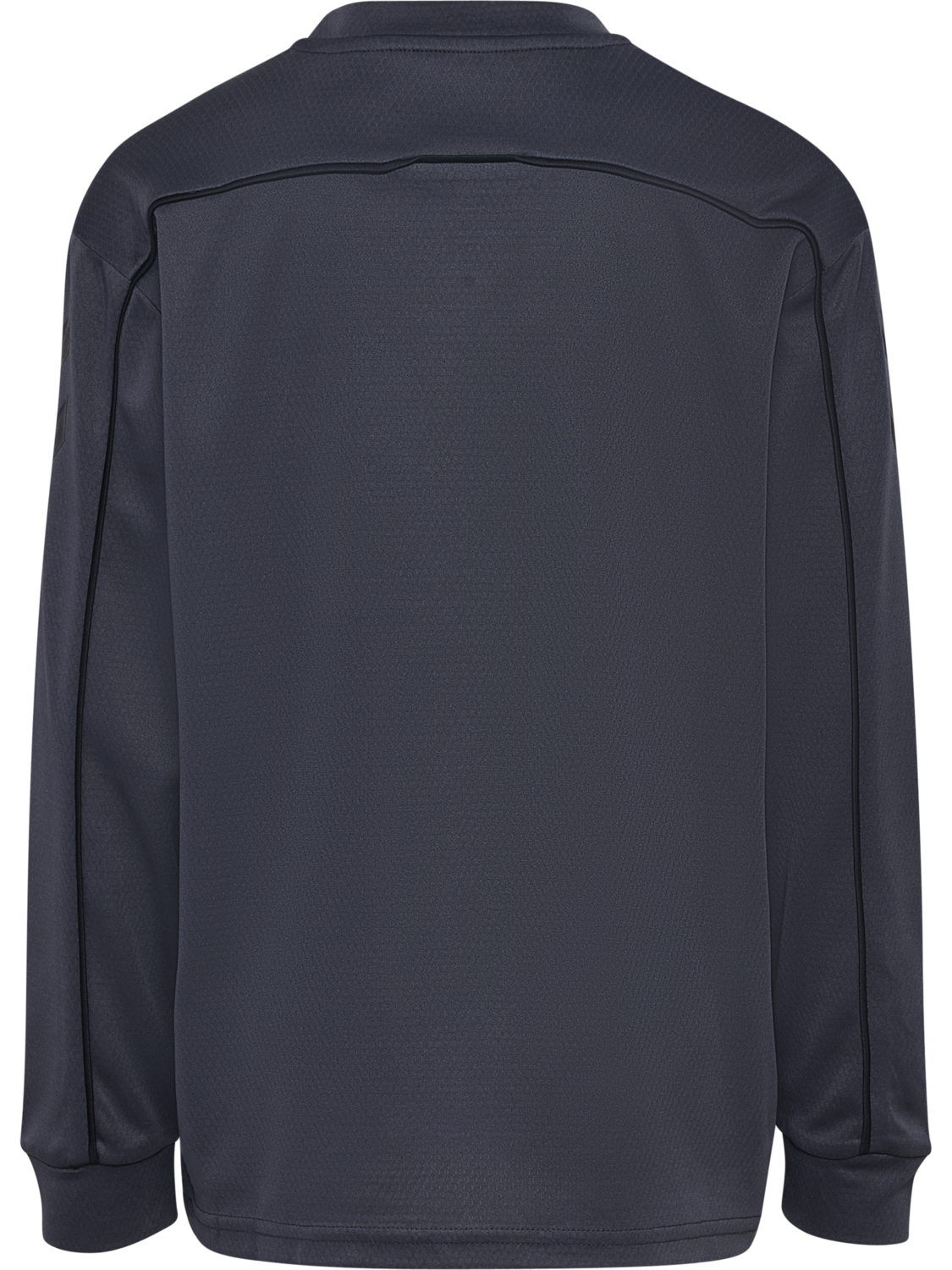 hmlJR T-SHIRT L/S, EBONY, packshot