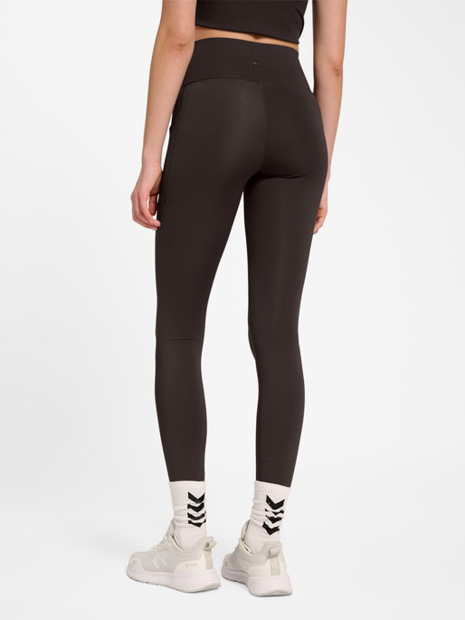 hmlHIIT INTENSITY HIGH WAIST TIGHTS, AFTER DARK, model