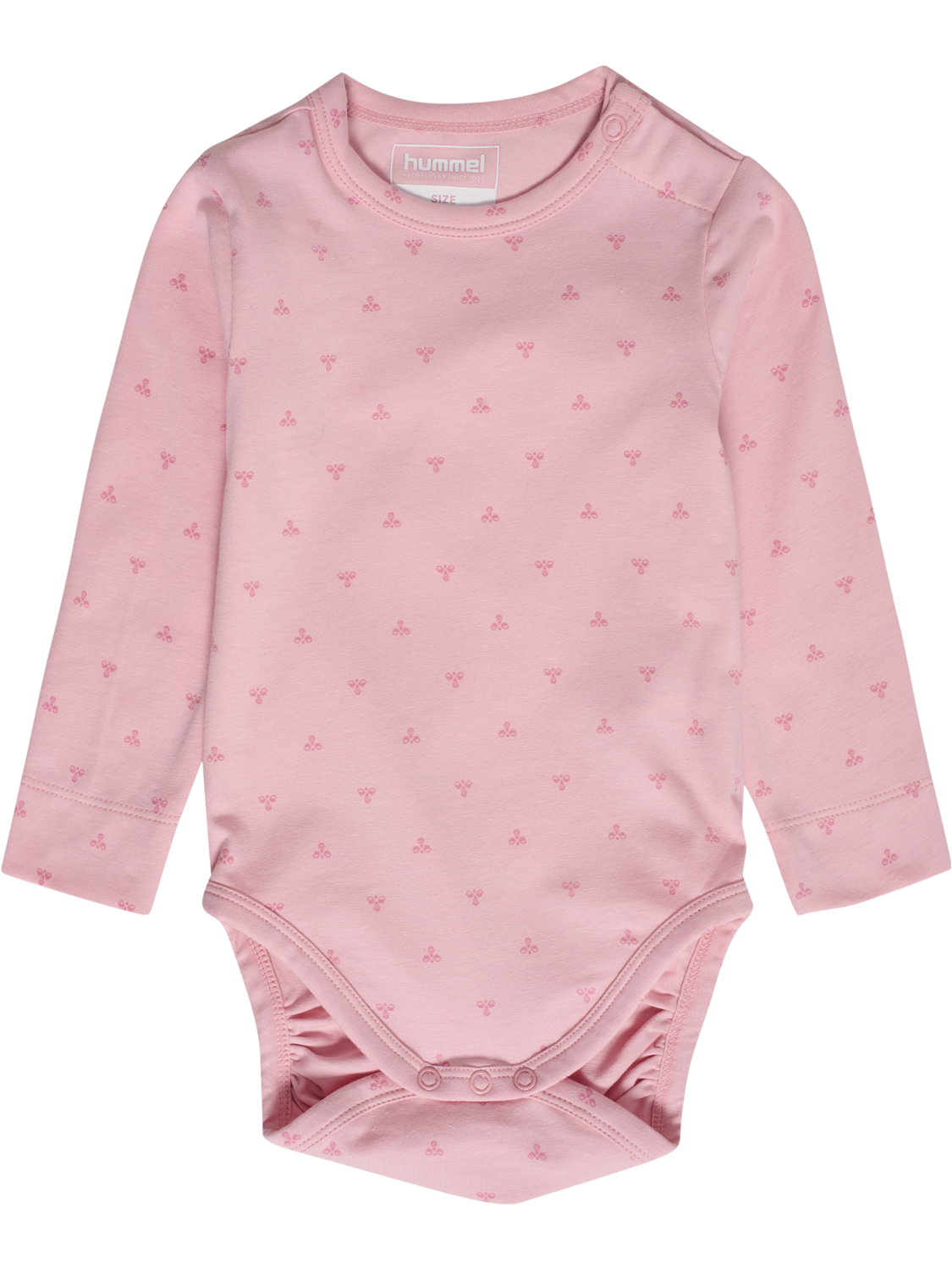 hmlMINI BEE AOP BODY L/S, PINK NECTAR, packshot
