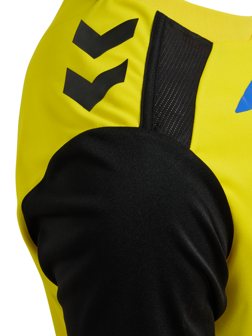 FFHB NEW REFEREE JERSEY S/S, BLAZING YELLOW W/O SPONSOR FFHB NEW REFEREE JERSEY S/S, BLAZING YELLOW W/O SPONSOR, packshot