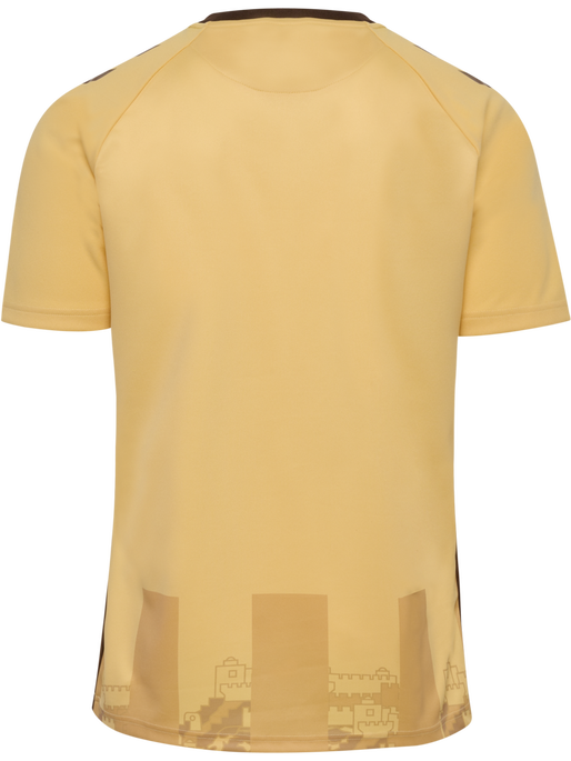 MCF 24/25 GIBRALFARO JERSEY S/S, NEW WHEAT WO SPONSOR, packshot