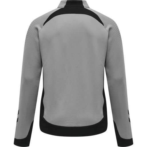 hmlLEAD HALF ZIP KIDS , GREY MELANGE, packshot