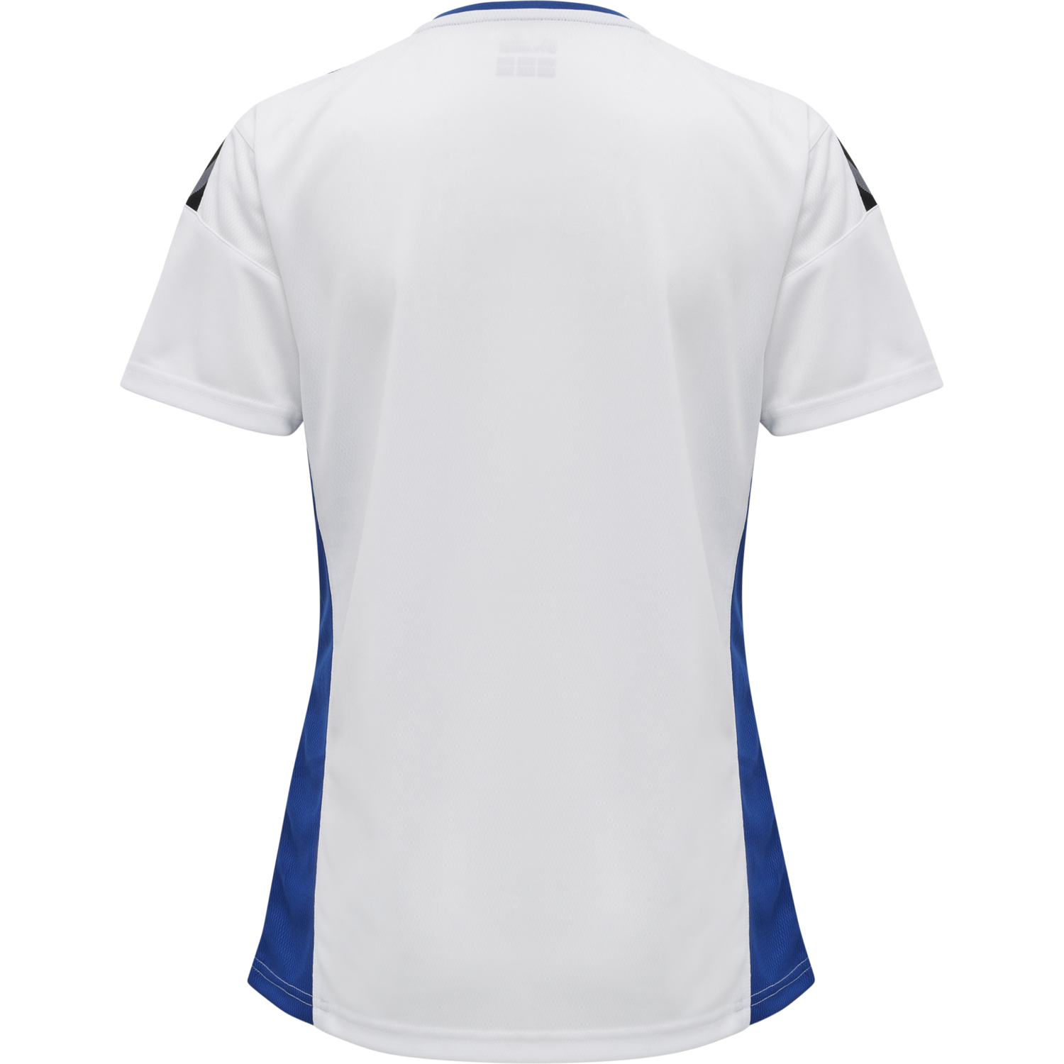 hmlAUTHENTIC POLY JERSEY WOMAN S/S, WHITE/TRUE BLUE, packshot