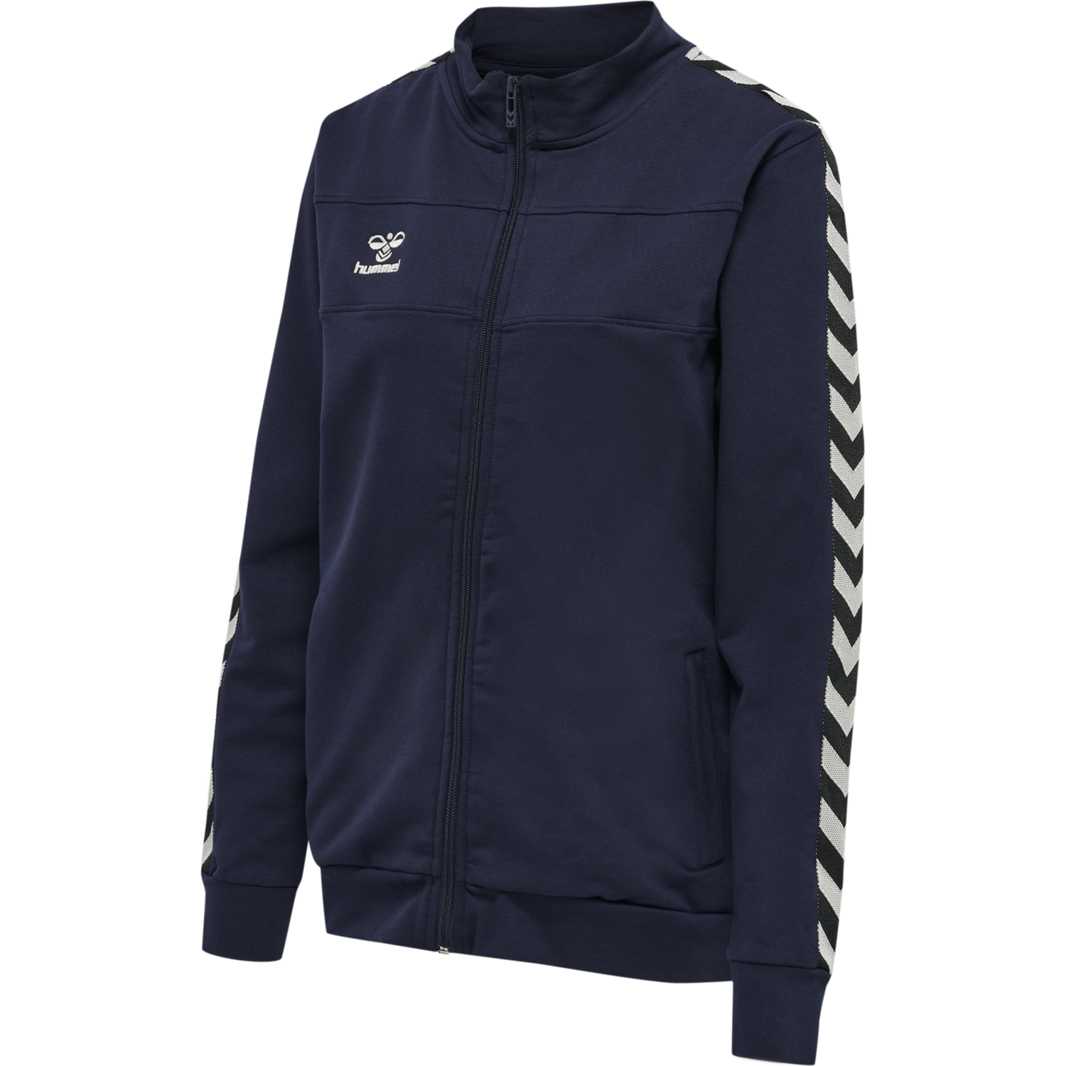 hmlMOVE CLASSIC ZIP JACKET WOMAN, MARINE, packshot