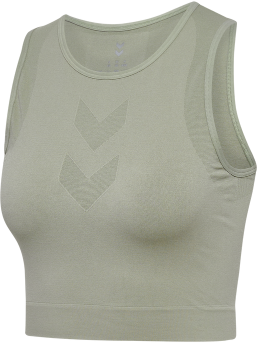hmlHIIT SEAMLESS W TOP, SEAGRASS, packshot