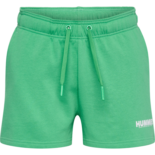 hmlLEGACY WOMAN SHORTS, GREEN SPRUCE, packshot
