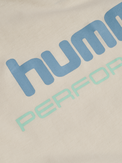 hmlJR PULSE T-SHIRT S/S, TOFU hmlJR PULSE T-SHIRT S/S, TOFU, packshot