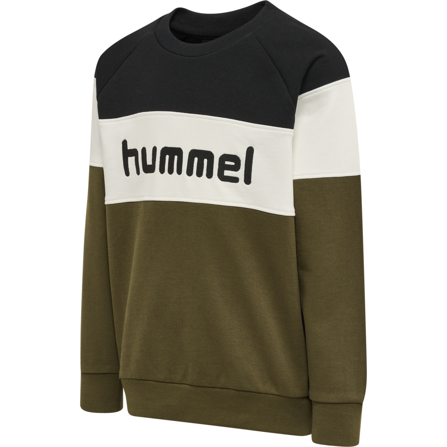 hmlCLAES SWEATSHIRT, DARK OLIVE, packshot