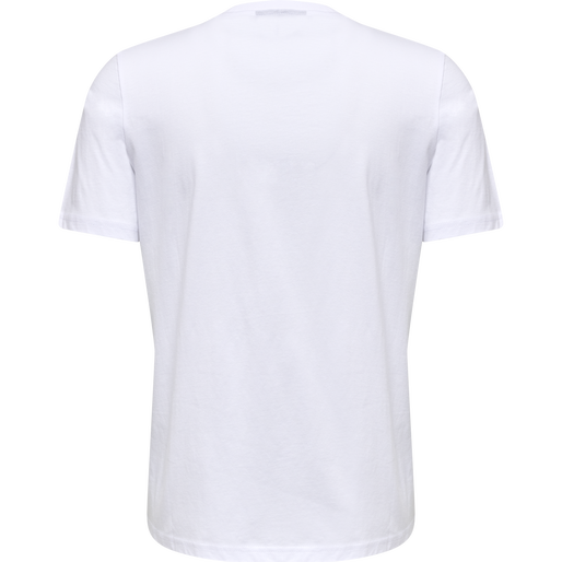 hmlLGC CARSON T-SHIRT, WHITE, packshot