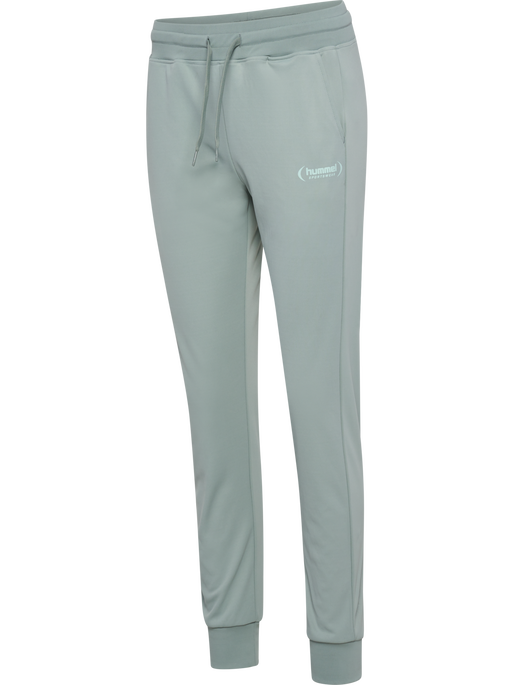 hmlPAOLA POLY  TRACKSUIT SET, CHINOIS GREEN, packshot
