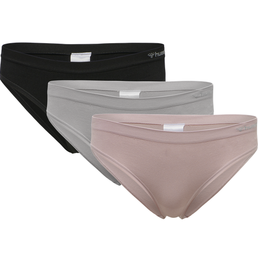 hmlJUNO 3 PACK SEAMLESS HIPSTER, ASH ROSE, packshot