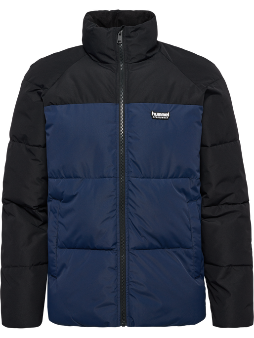 hmlPUFF JACKET SHORT SPORTSWEAR, DRESS BLUES, packshot