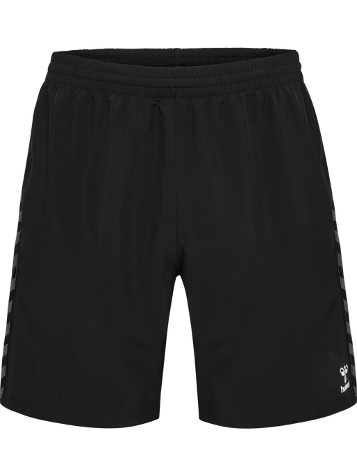 hmlAUTHENTIC WOVEN SHORTS, BLACK hmlAUTHENTIC WOVEN SHORTS, BLACK, packshot