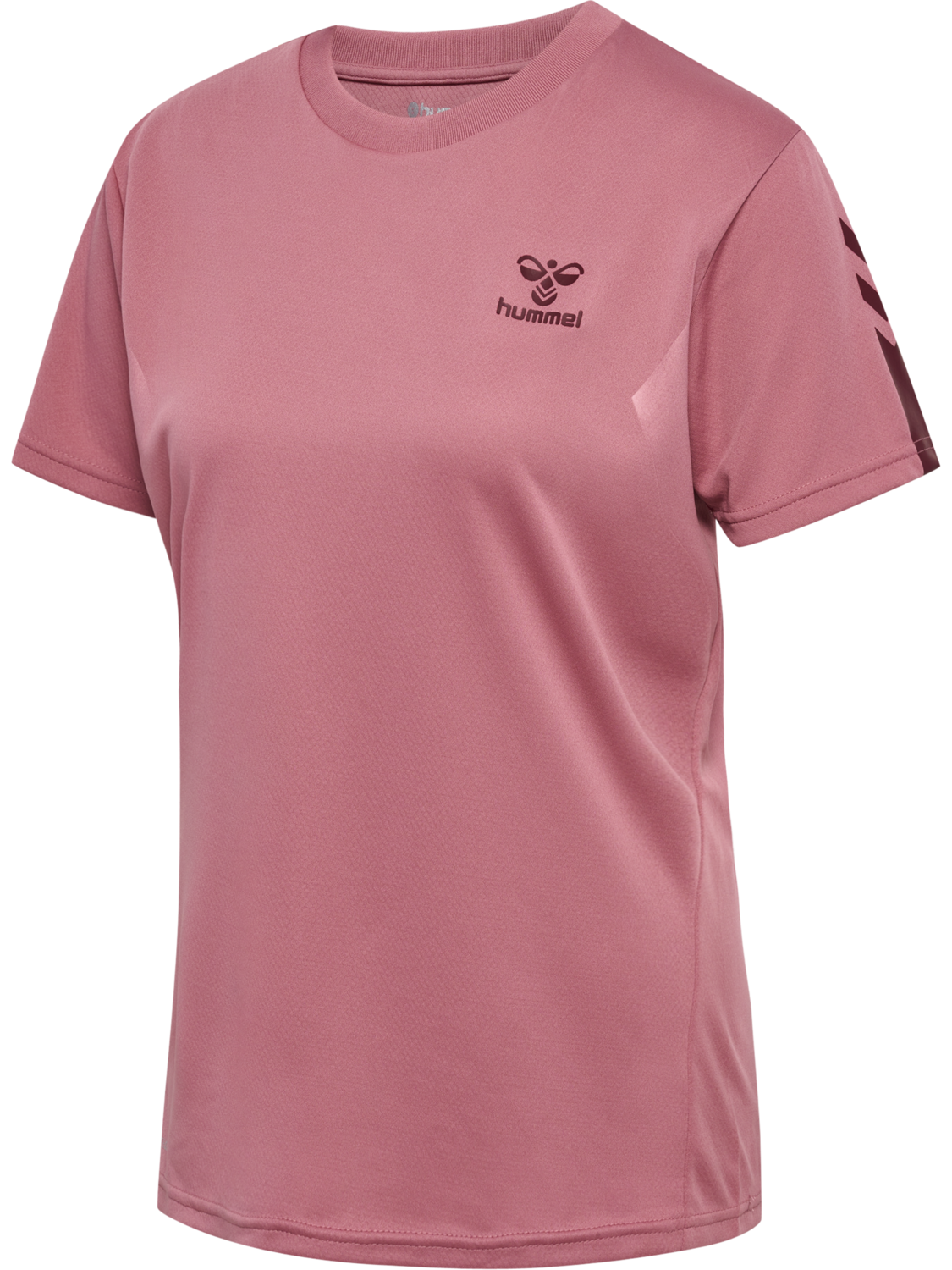 hummel ACTIVE PL JERSEY S/S WOMAN - MESA ROSE | hummelsport.de 