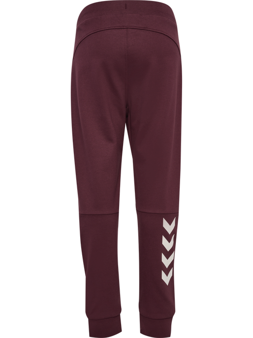 hmlJR REGULAR ADJ WAIST PANTS, VINEYARD WINE, packshot