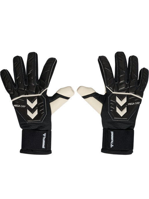 hmlGK GLOVES MEGA GRIP, BLACK/WHITE, packshot