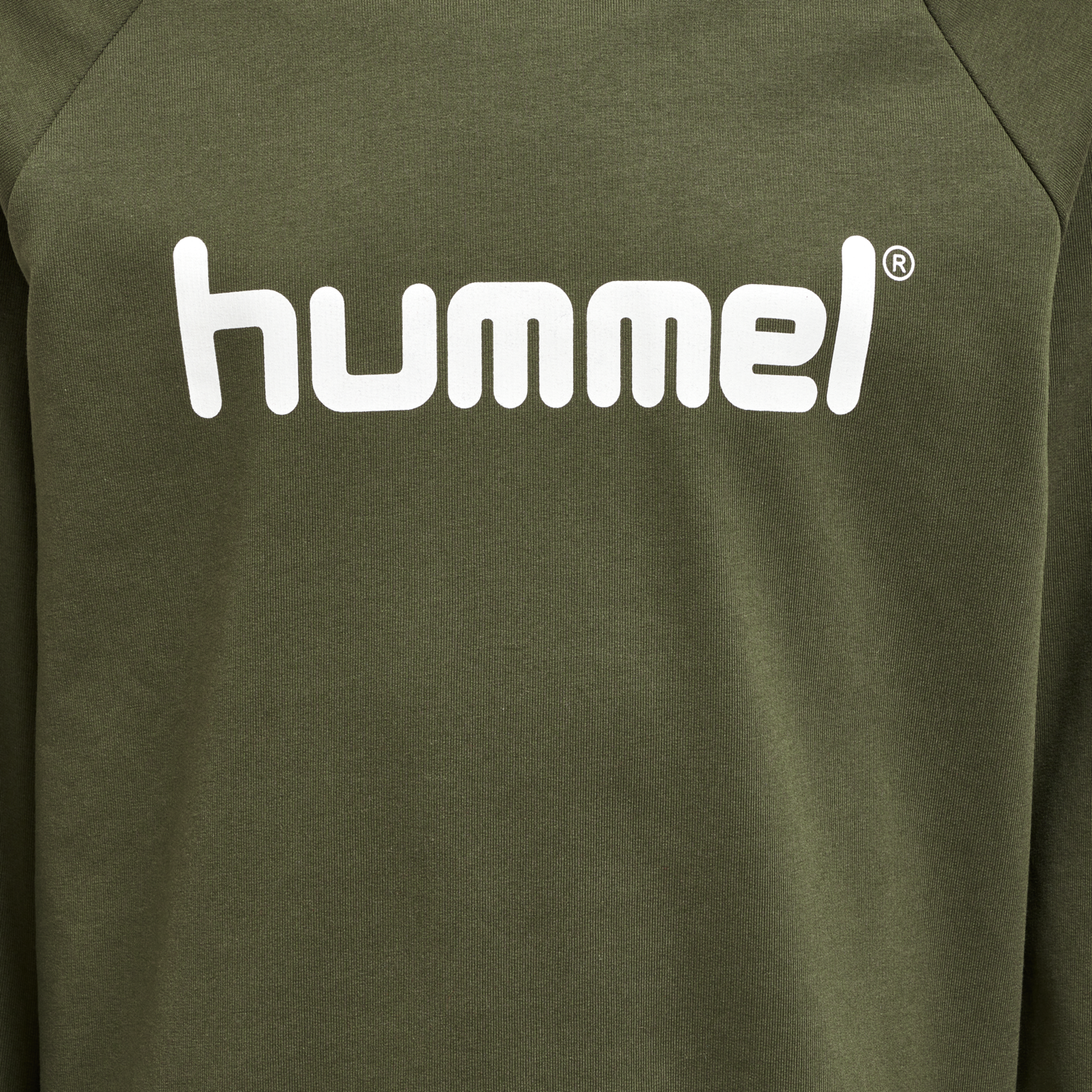 HUMMEL GO KIDS COTTON LOGO HOODIE, GRAPE LEAF, packshot