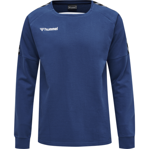 hmlAUTHENTIC TRAINING SWEAT, TRUE BLUE, packshot