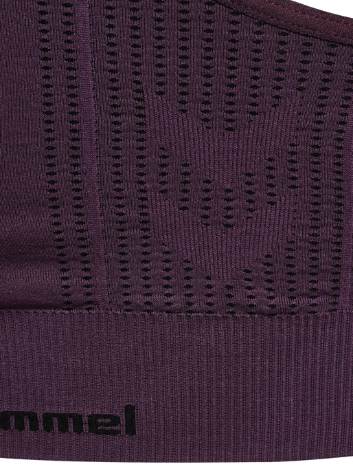 hmlMT SHAPING SEAMLESS SPORTS TOP, PLUM PERFECT, packshot