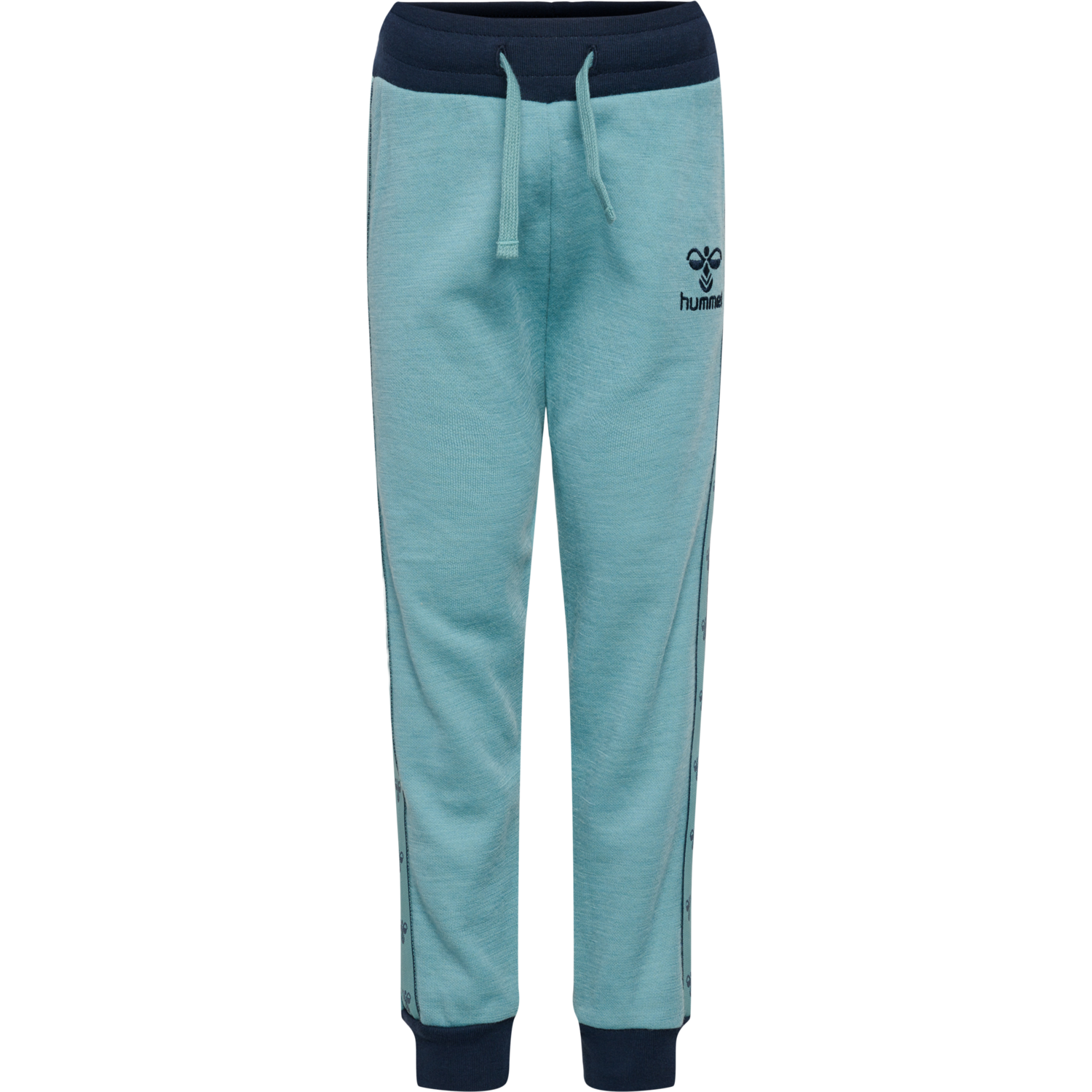 hmlWULBA PANTS, MINERAL BLUE, packshot