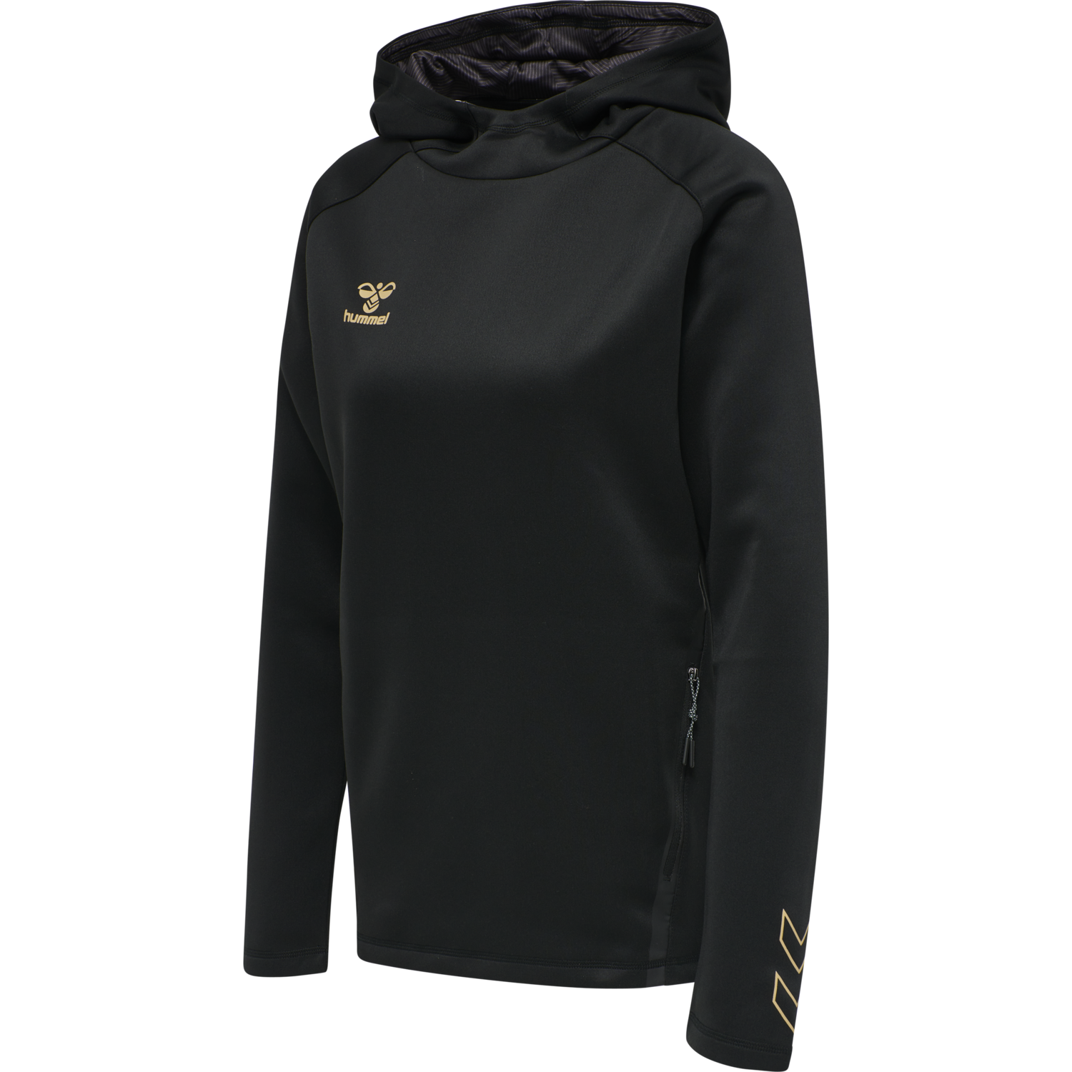 hmlCIMA XK HOODIE WOMAN, BLACK, packshot
