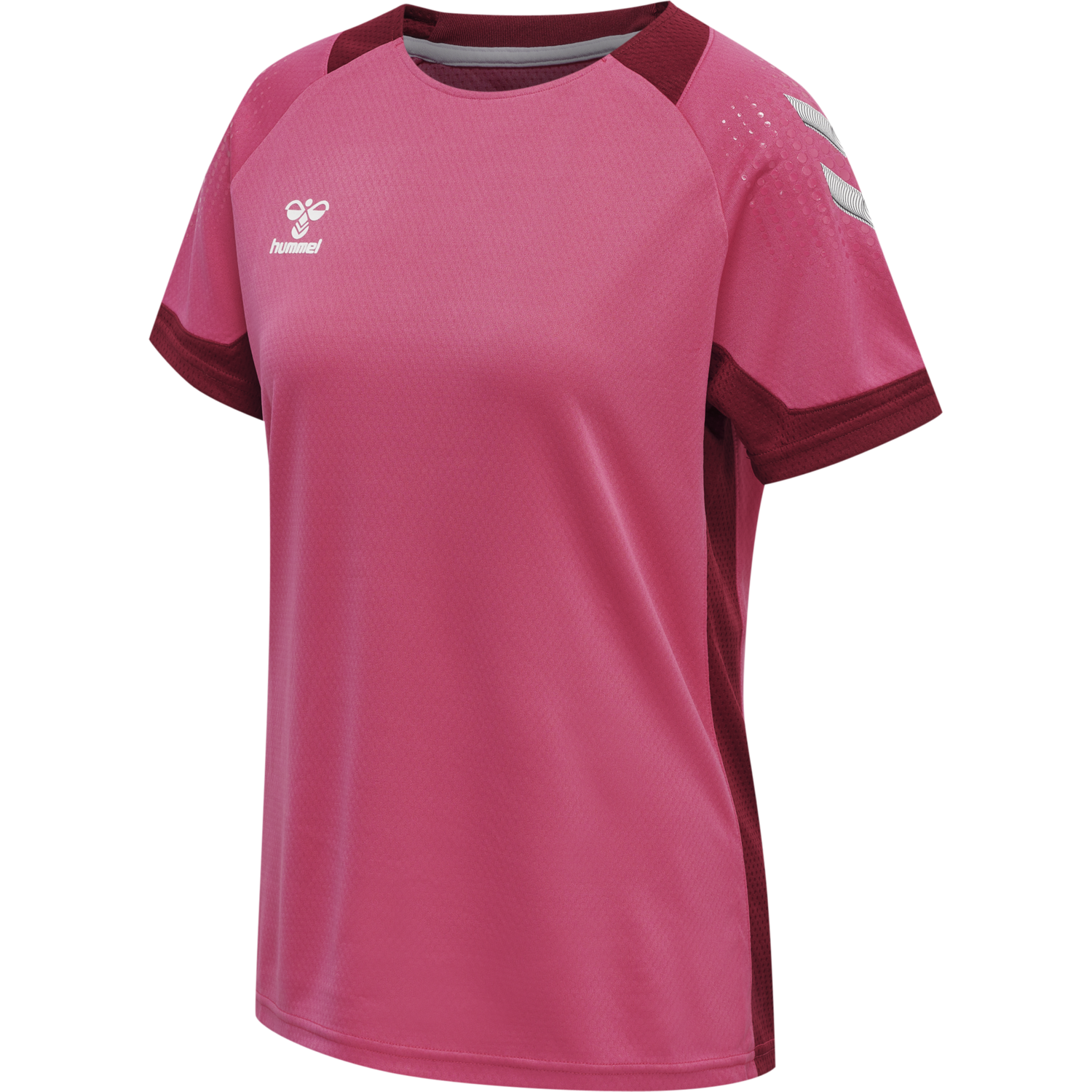 hummel LEAD WOMENS S/S POLY JERSEY - RASPBERRY SORBET | hummelsport.de 